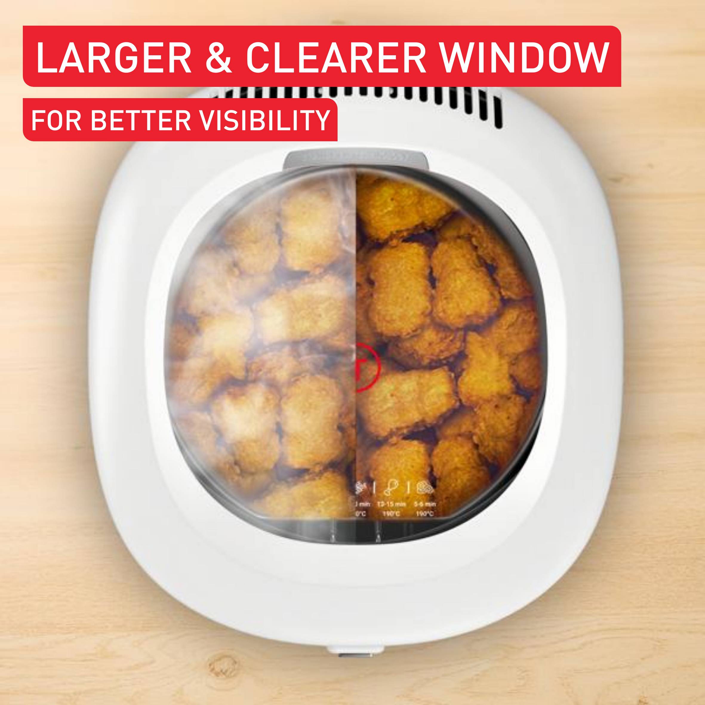 Olajsütő Tefal Filtra Vision FF2541E0 Fehér