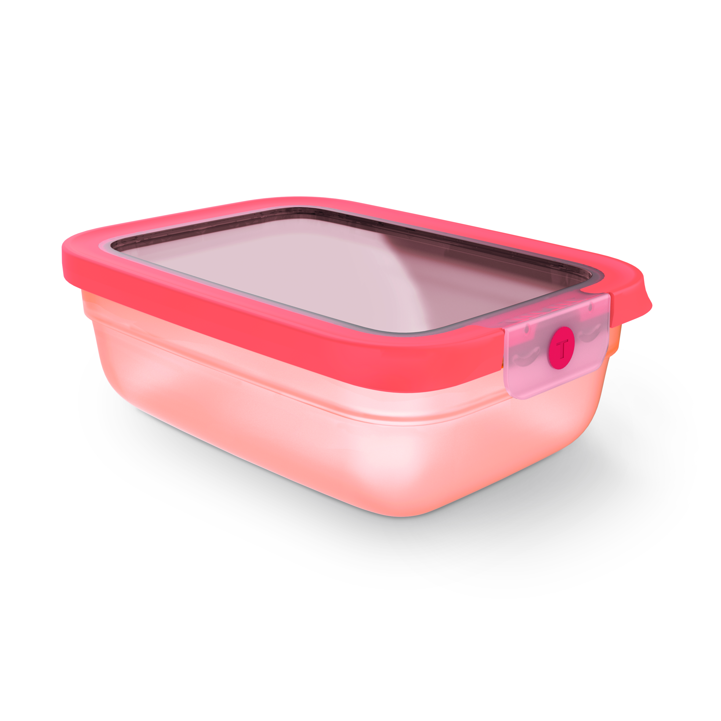 N1210810 oneClick élelmiszer-tároló Tefal téglalap alakú 1,2 l narancssárga