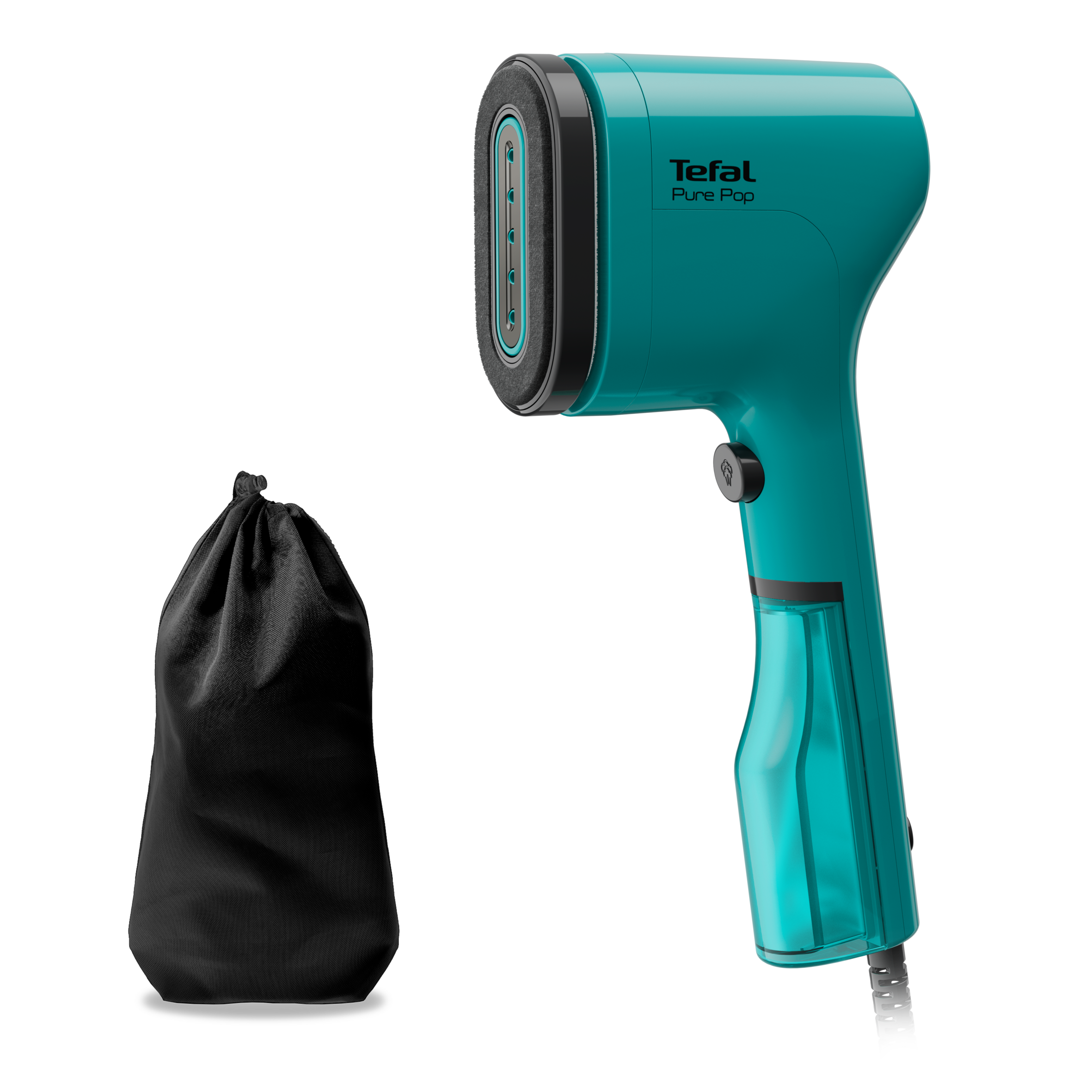 Kézi ruhagőzölő Tefal Pure Pop DT2024E1 Zöld