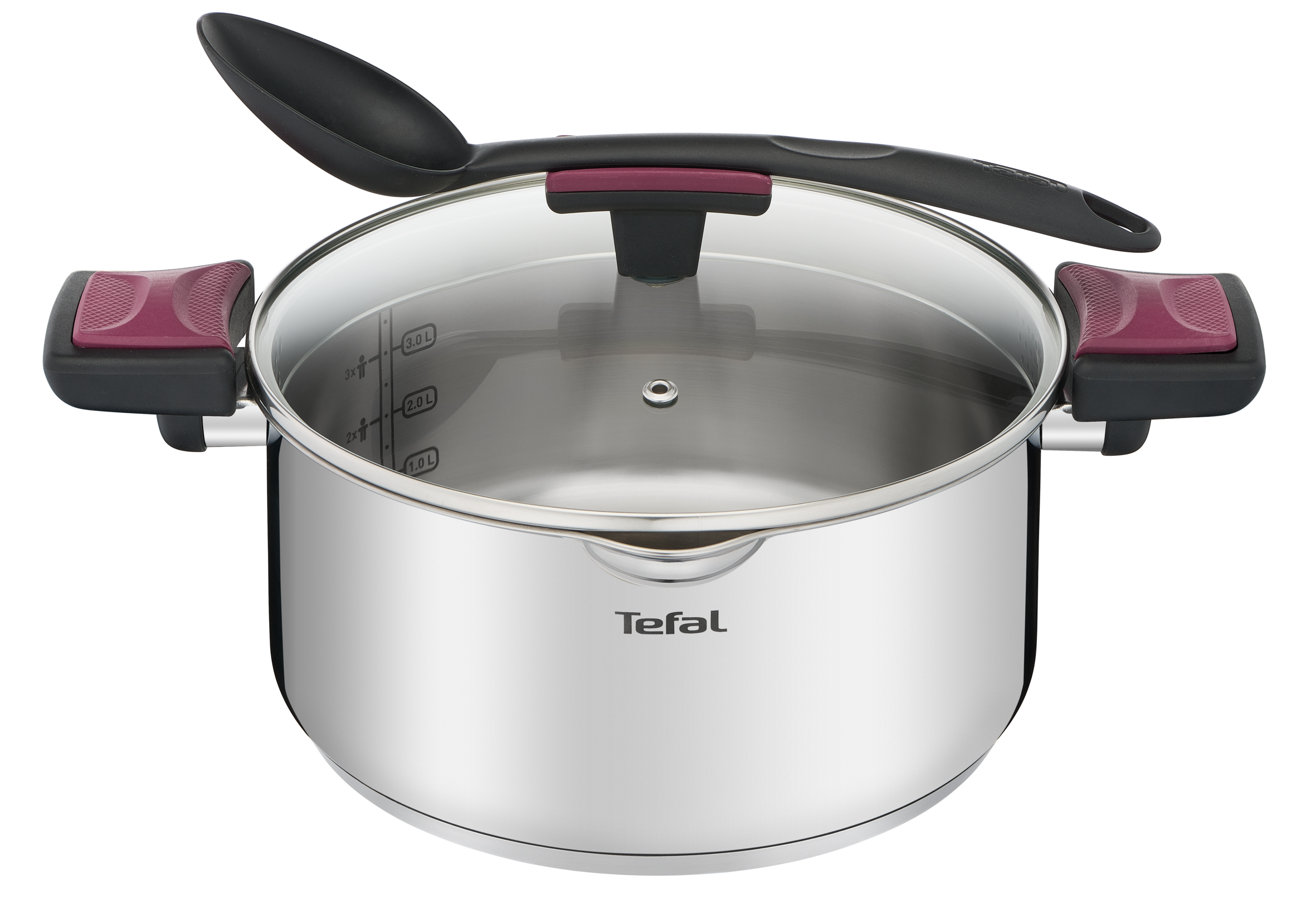 Tefal Cook & Clip Indukciós edényszett G723SA74 10 db-os