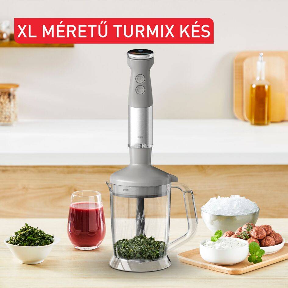 Botmixer Tefal Quickchef+ 3 az 1-ben XL HB67MB30 szürke