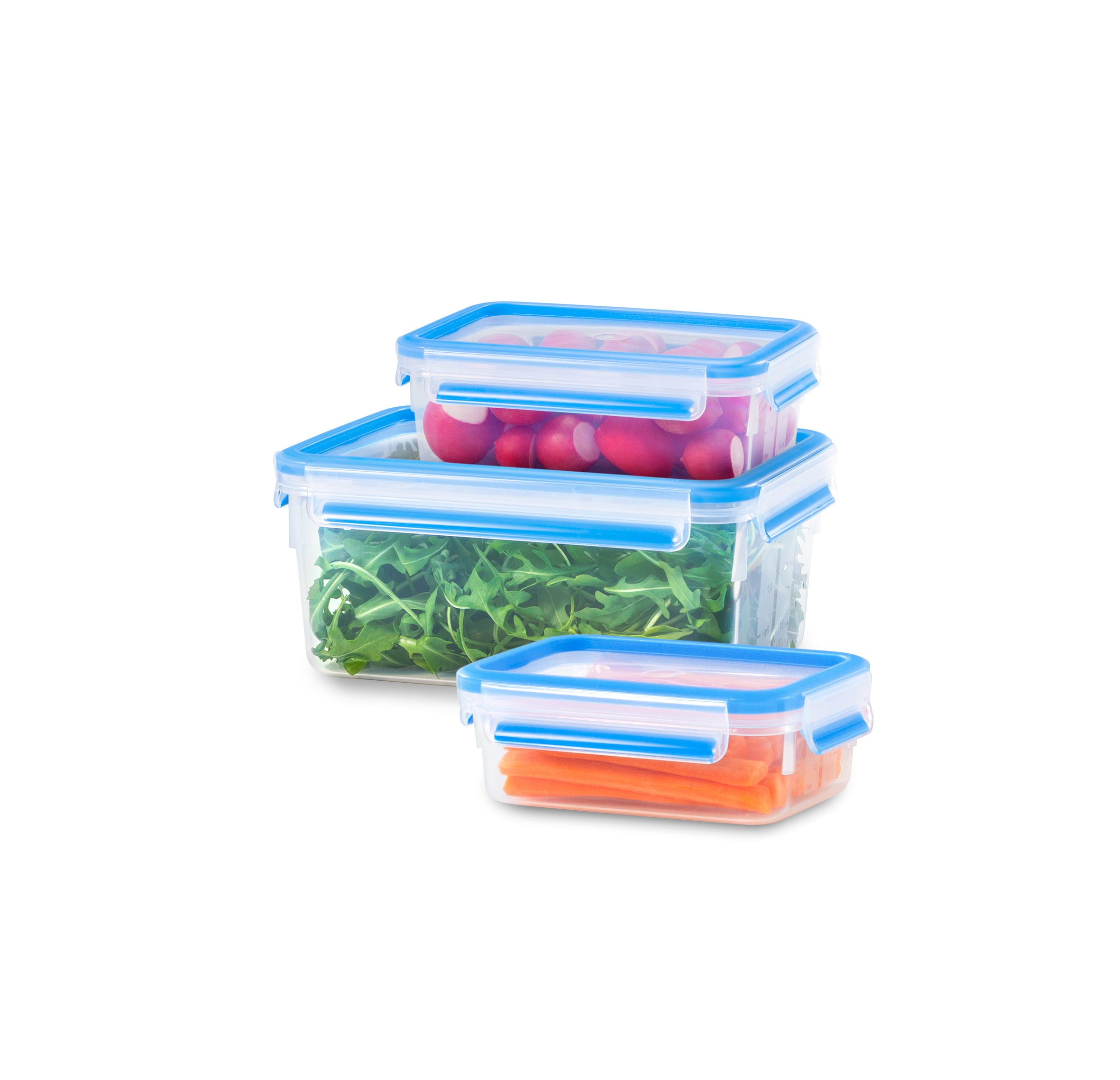 Tárolódoboz Tefal Master Seal Fresh K3028912 Négyszögletes 3 db-os