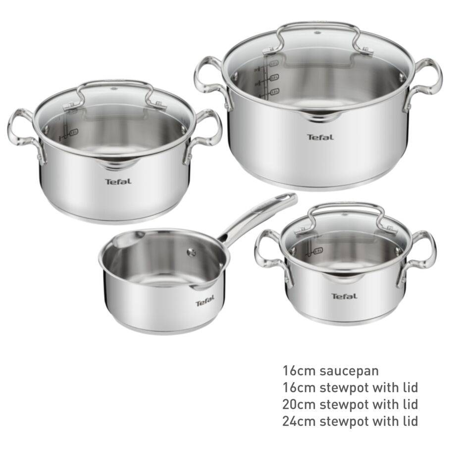 Edényszett Tefal Duetto+ G719S735 7db-os 16/16/20/24 cm