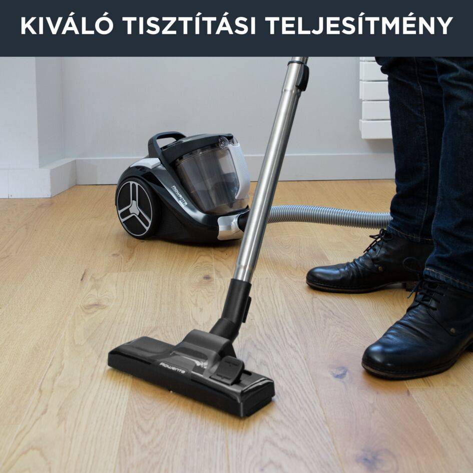 Porzsák nélküli porszívó COMPACT POWER CYCLONIC RO4825EA