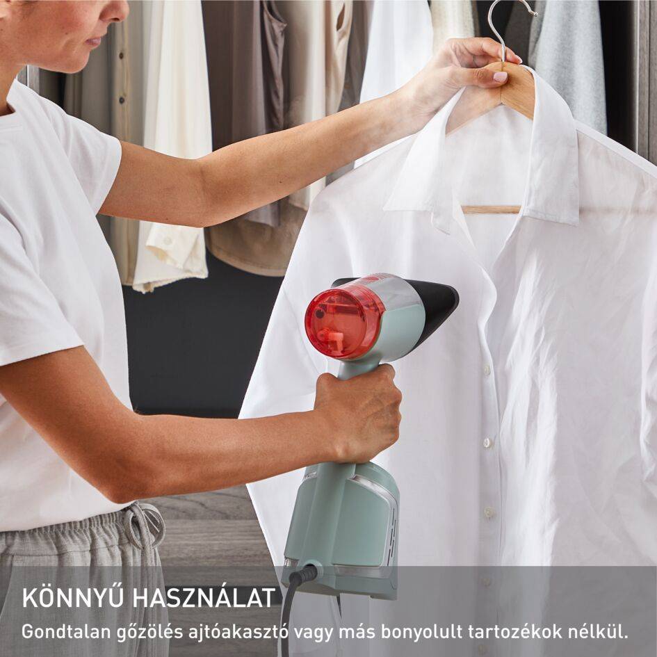 Tefal AeroSteam 2 az 1-ben kézi gőzölő és vasaló szívófunkcióval DT9814F0 Fehér