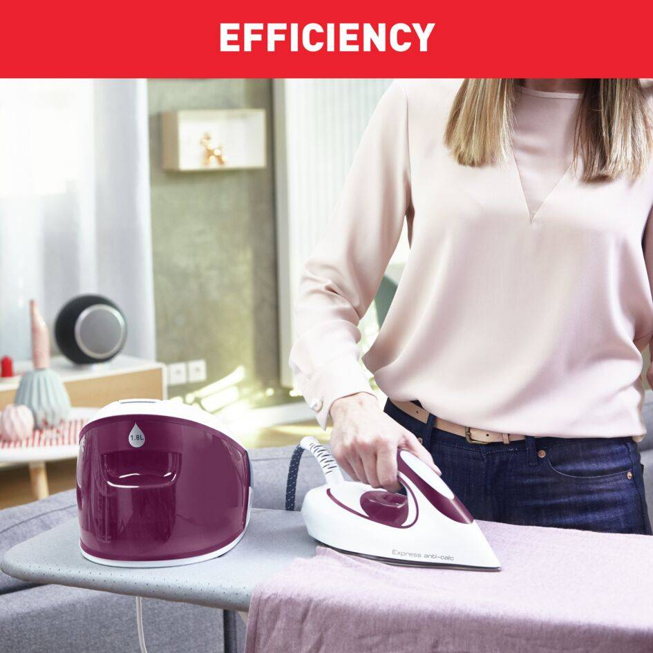 Tefal Express Anti-Calc Gőzállomások SV8054E0 Lila/Fehér