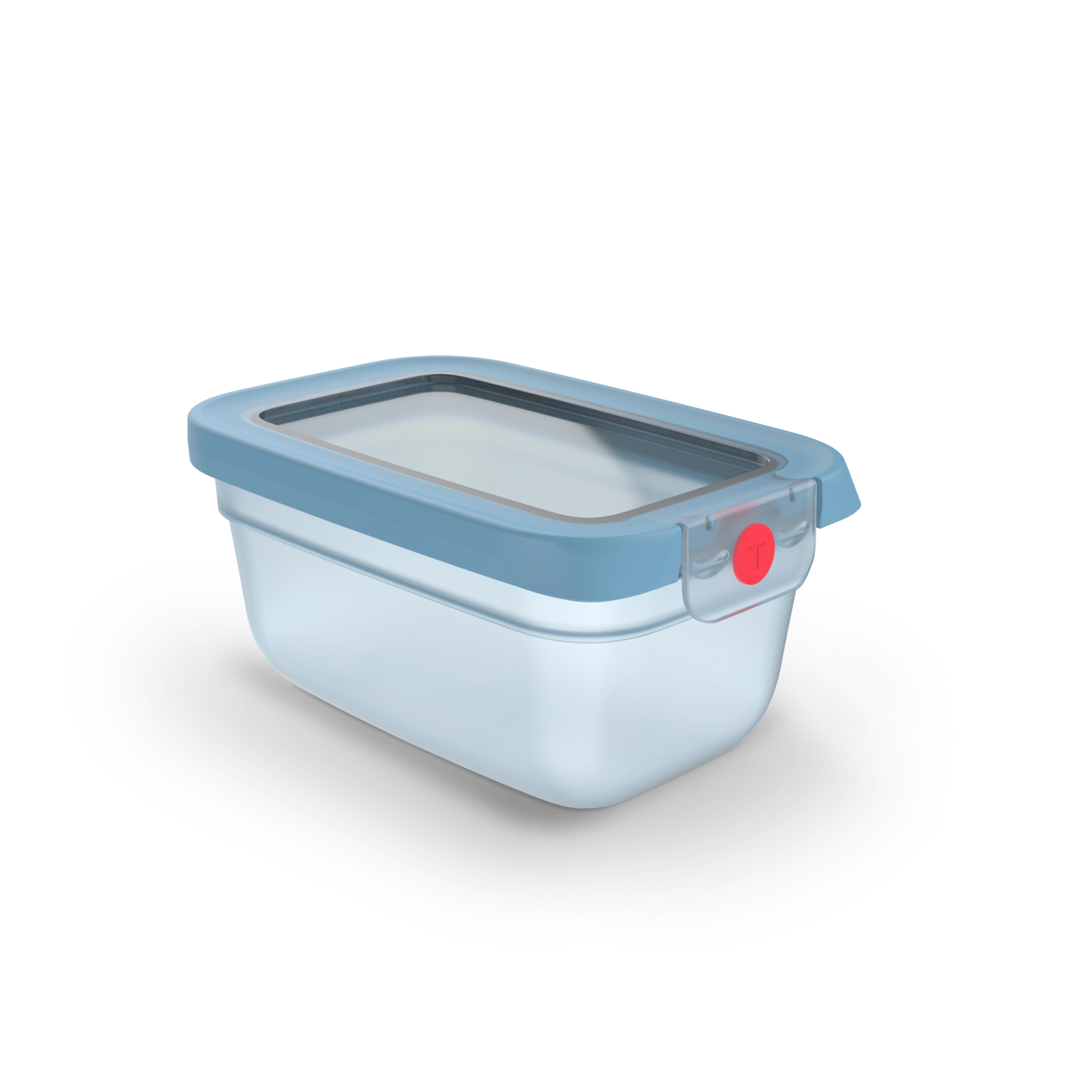 N1210410 oneClick élelmiszer-tároló Tefal téglalap alakú 0,75 l kék