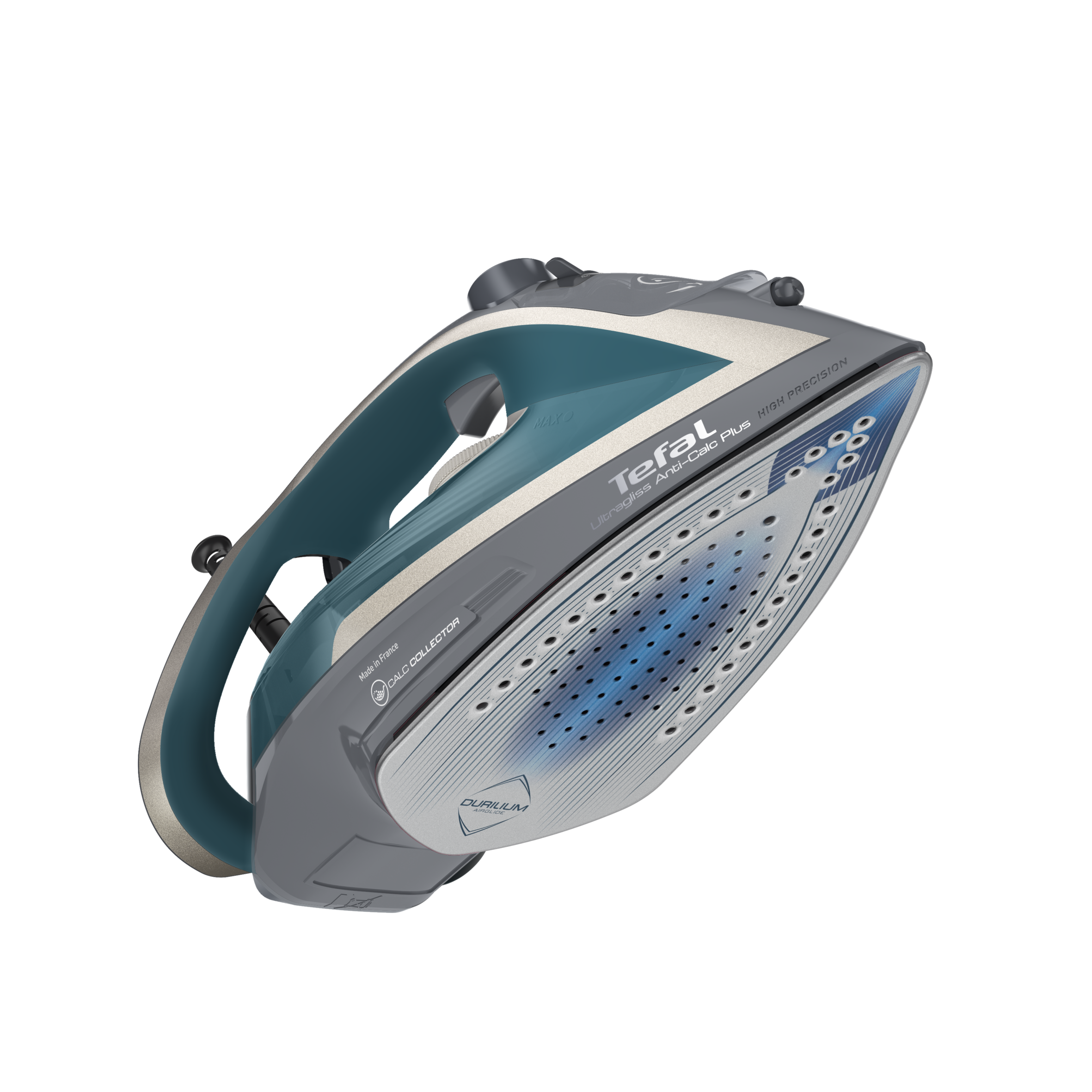 Gőzölős vasaló Tefal Ultragliss Plus FV6842E0 Kékeszöld/Szürke