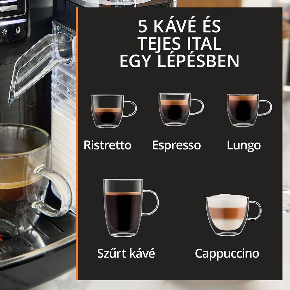 Automata kávéfőző KRUPS Intensity Milk EA5028E0