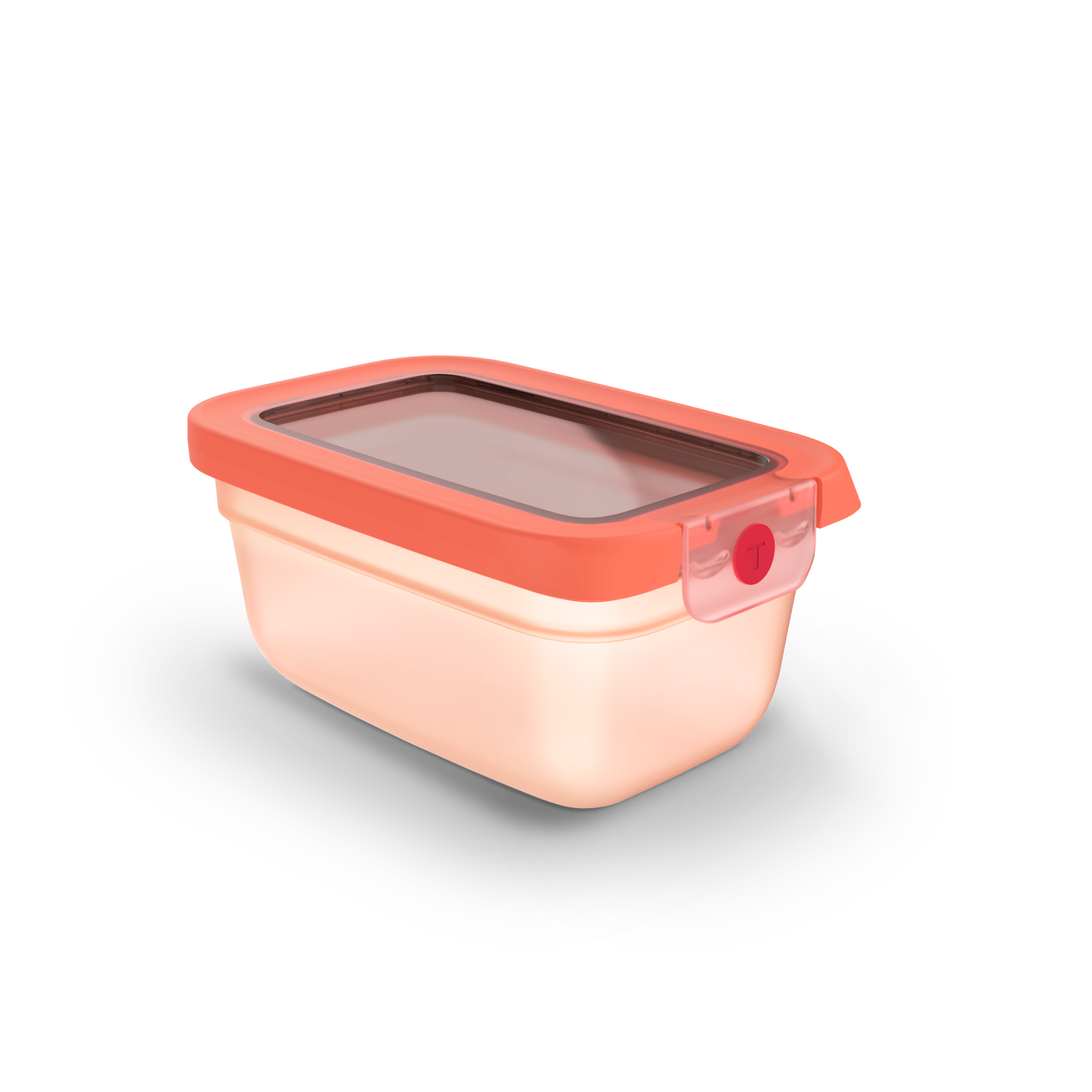 N1210510 oneClick élelmiszer-tároló Tefal téglalap alakú 0,75 l narancssárga