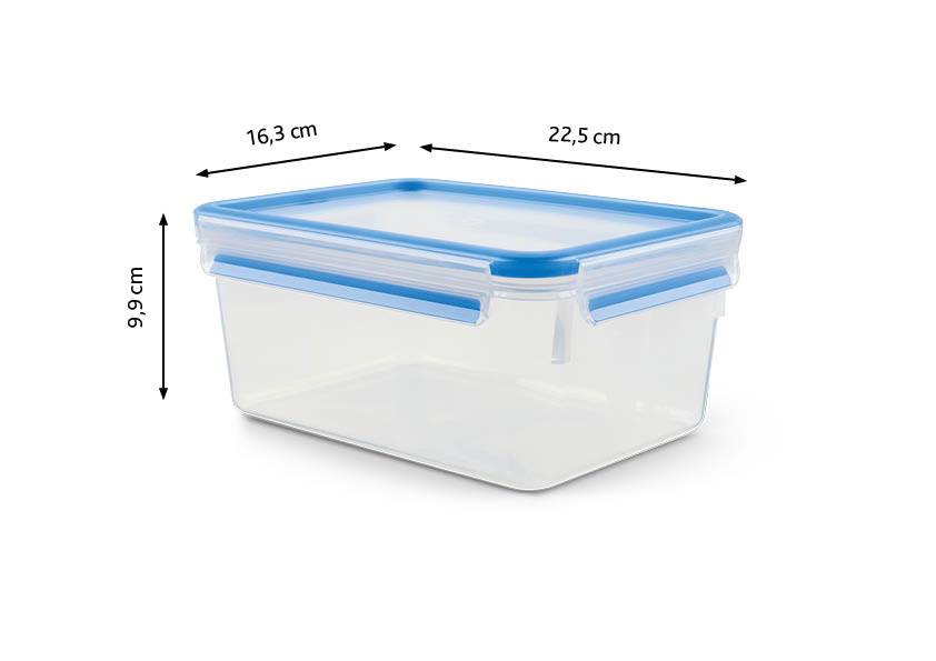 Tárolódoboz Tefal Master Seal Fresh K3021512 Négyszögletes 2,3 l