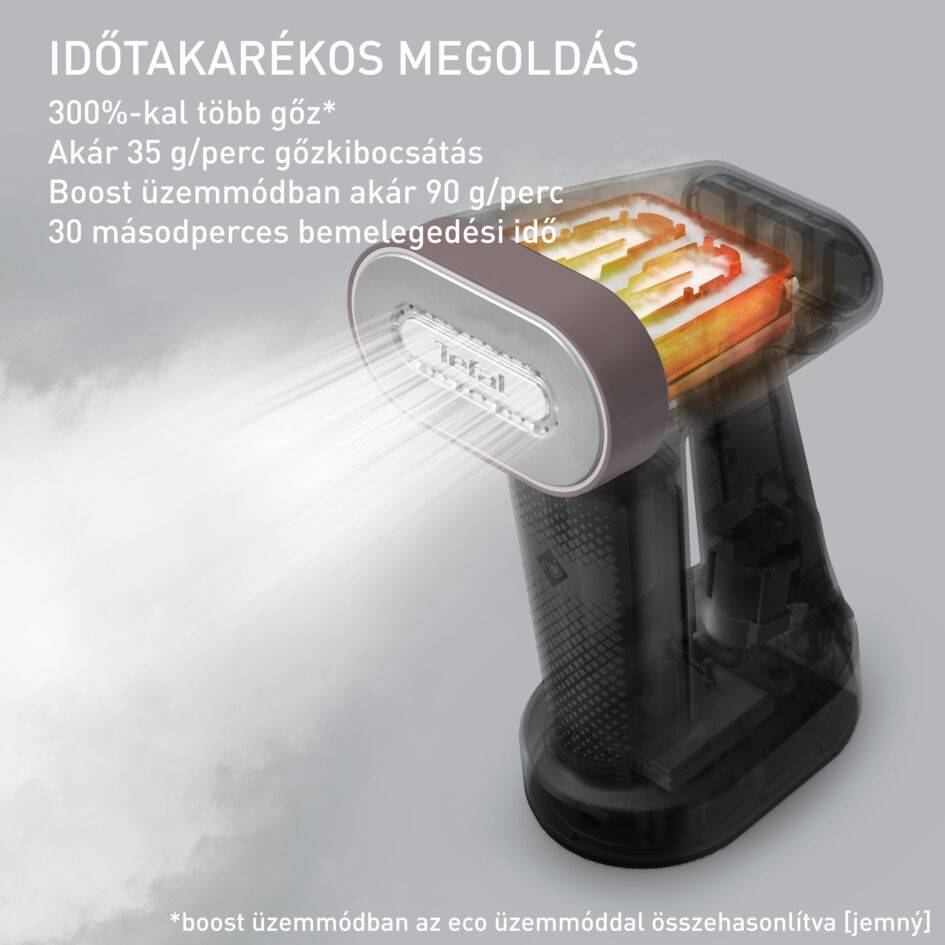 Kézi ruhagőzölő Tefal Pure Force 2 az 1-ben DT8720E0 Fehér