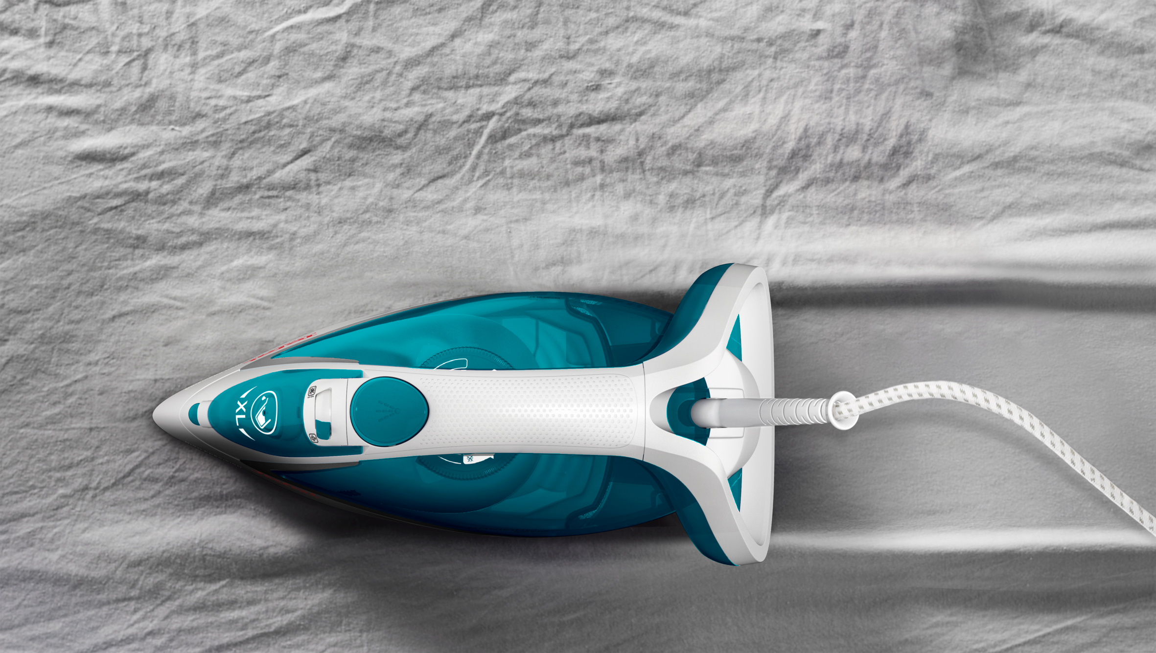 Gőzölős vasaló Tefal Easygliss 2 FV5718E0 Kék/Fehér