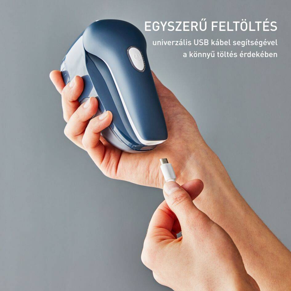 Tölthető textilborotva Tefal JB7002E0 Sötétkék