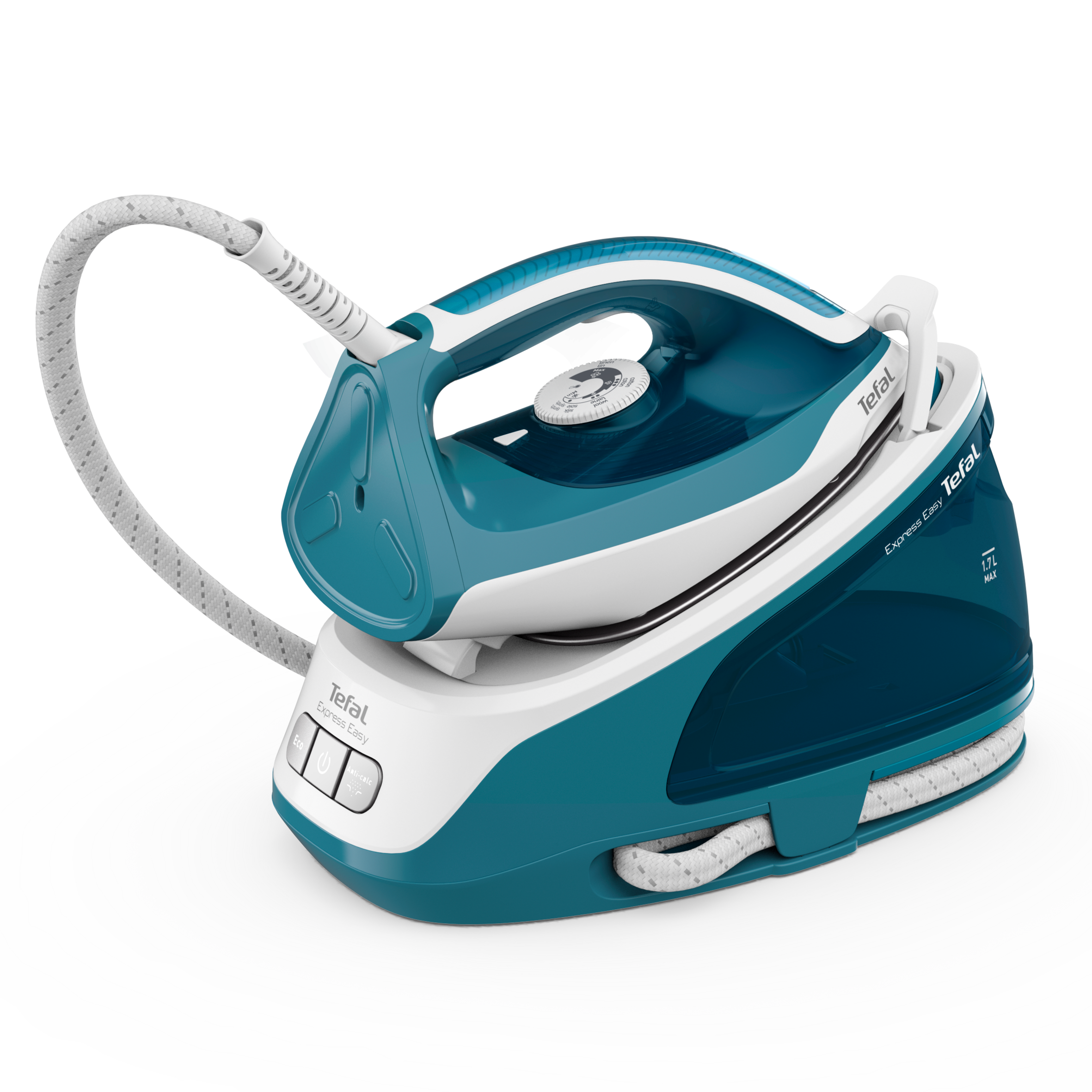 Gőzállomás Tefal Express Easy SV6131E0 Türkiz/Fehér
