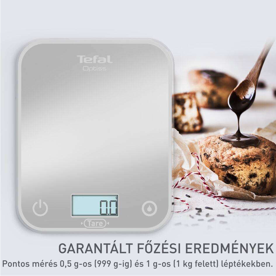 Elektronikus konyhai mérleg Tefal Optiss BC50U4V0