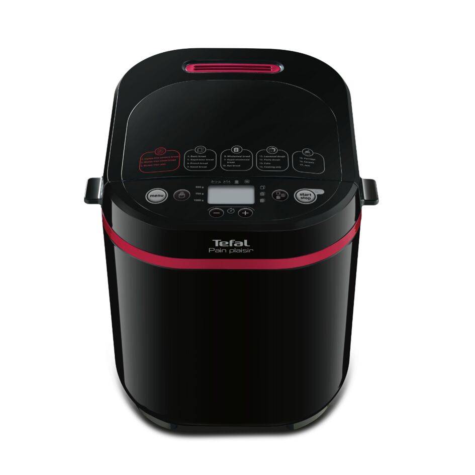 Kenyérsütő Tefal Pain Plaisir PF220838 Piros/Fekete