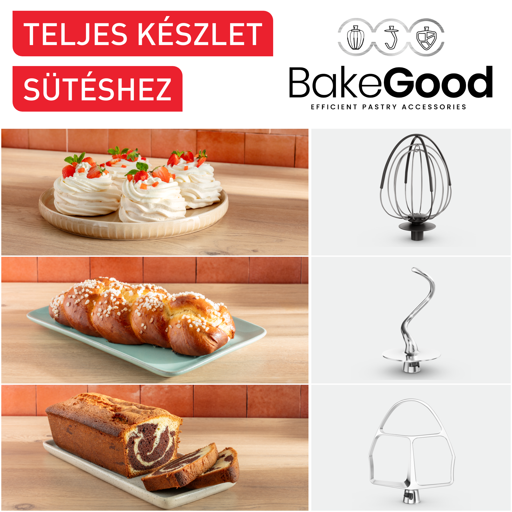 Konyhai robotgép Tefal Bake Partner QB525838 Fekete