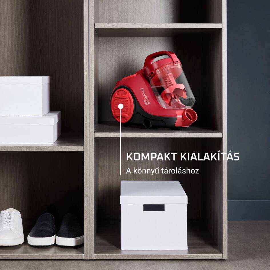 Porzsák nélküli porszívó SWIFT POWER CYCLONIC RO2913EA