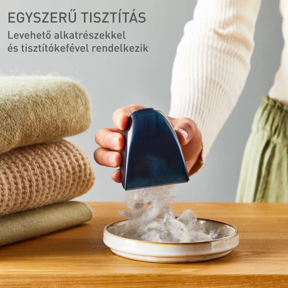 Tölthető textilborotva Tefal JB7002E0 Sötétkék