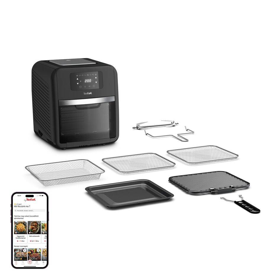 Forrólevegős fritőz Tefal Easy Fry & Grill & Oven 9az1-ben FW501815 Fekete