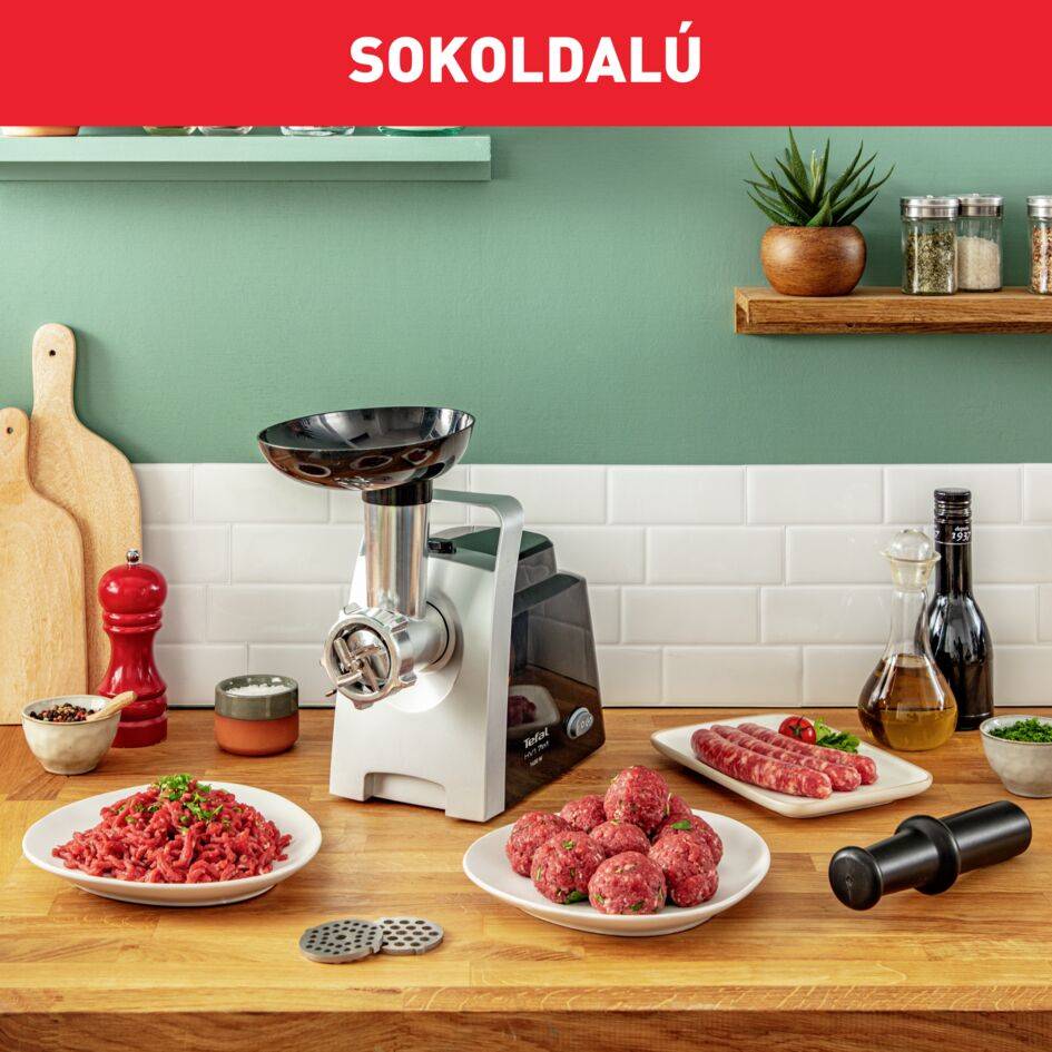 Húsdaráló Tefal HV1 7az1-ben NE109838 Ezüst/Fekete