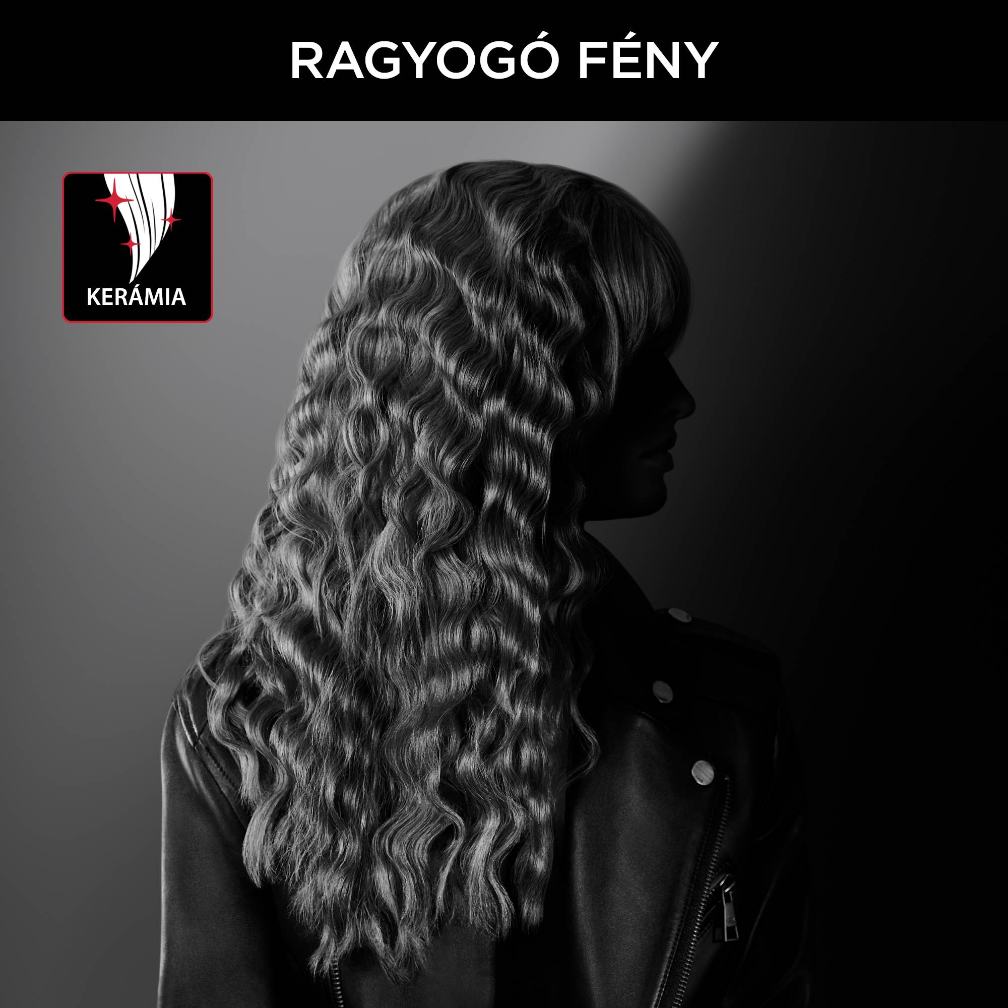 Hajsütővas ROWENTA x KARL LAGERFELD WAVES ADDICT CF471LF0