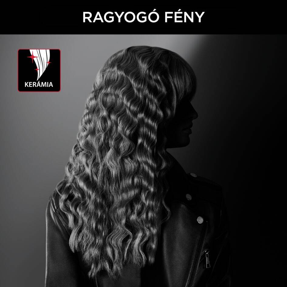 Hajsütővas ROWENTA x KARL LAGERFELD WAVES ADDICT CF471LF0