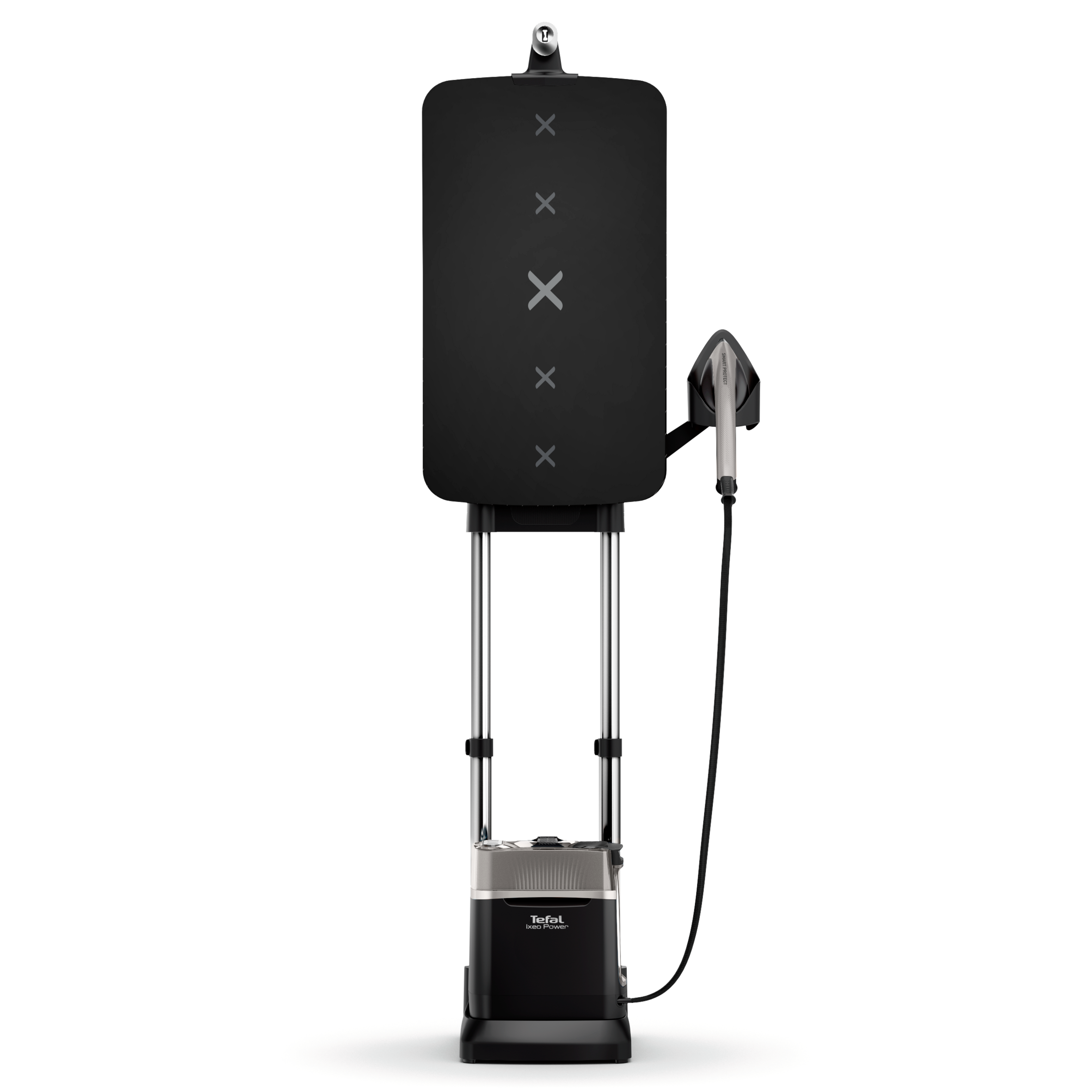 Ruhagőzölő Tefal Ixeo Power QT2028F0 Fekete