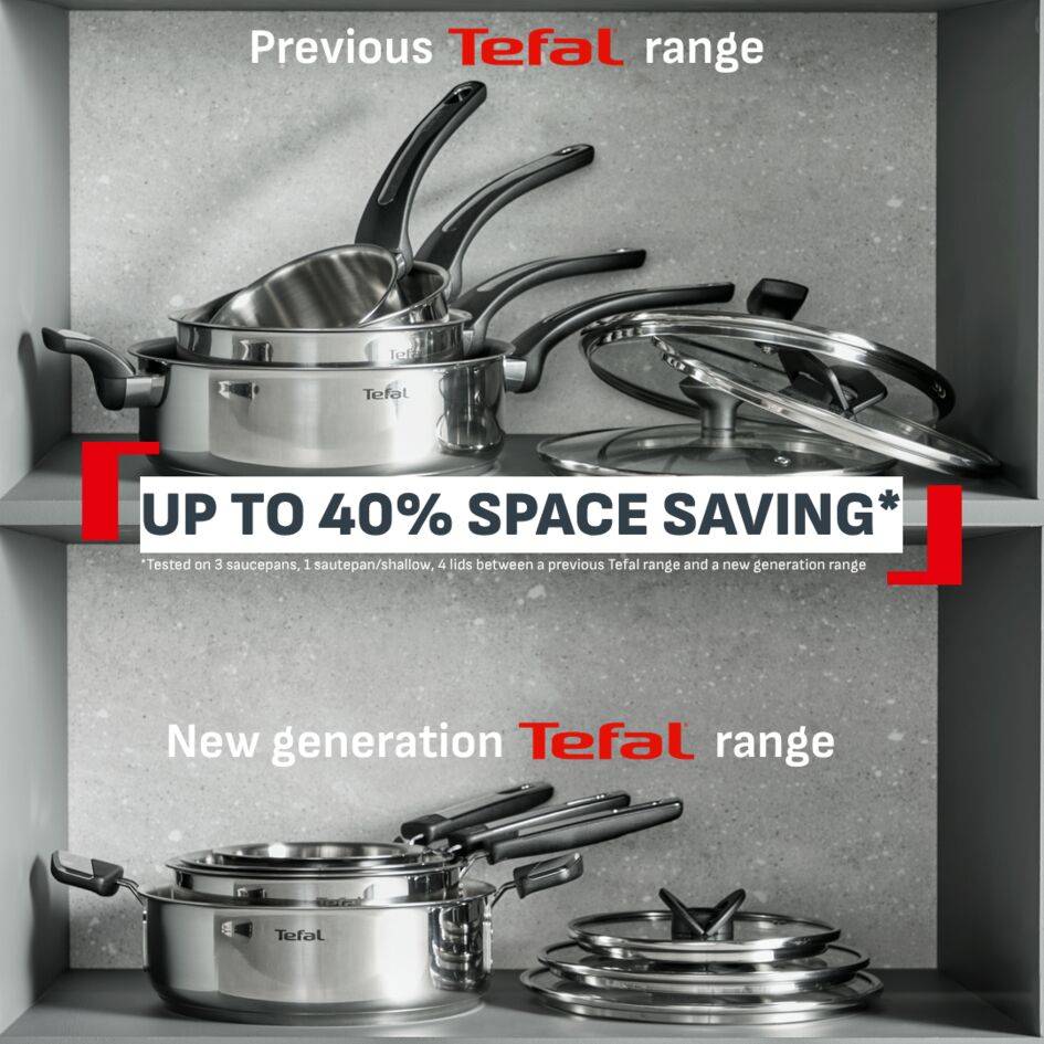 Emotion+ Saucepan 18 cm + lid, Premium Stainless Steel, 10 years Guarantee, Induction, 2-3 People