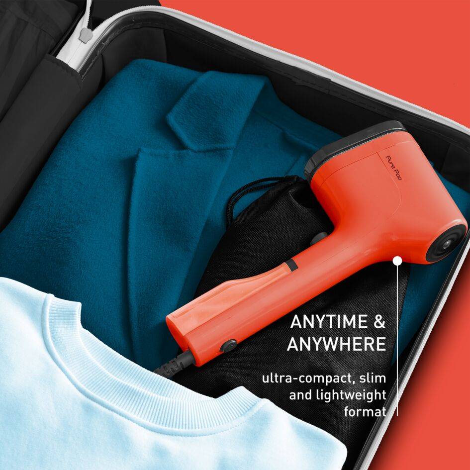 Kézi ruhagőzölő Tefal Pure Pop DT2022E1 Piros