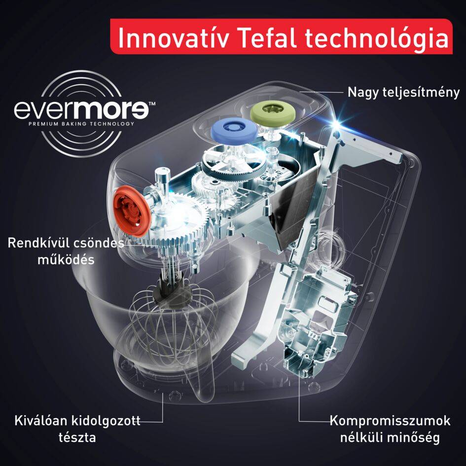 Konyhai robot Tefal Coach QB900838 fekete