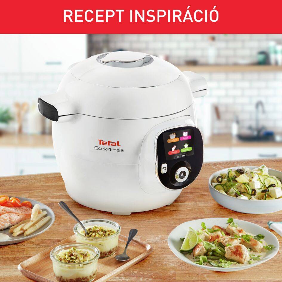 Tefal Cook4Me+ többfunkciós elektromos gyorsfőző edény CY851130 Fehér