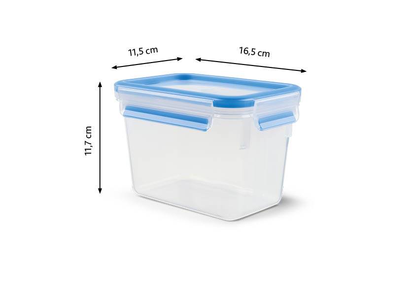 Tárolódoboz Tefal Master Seal Fresh K3021302 Négyszögletes 1,1 l
