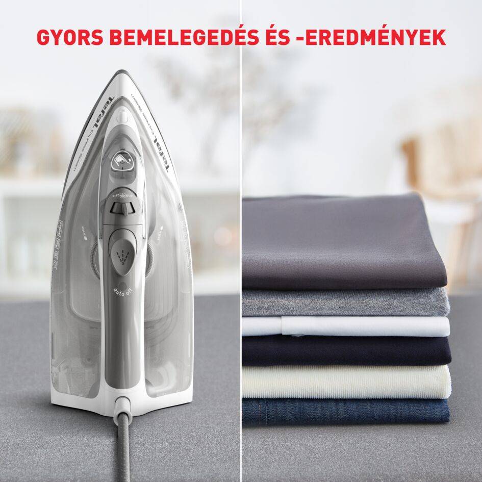 FV2863 Express Steam Gőzölős vasaló Tefal szürke-fehér