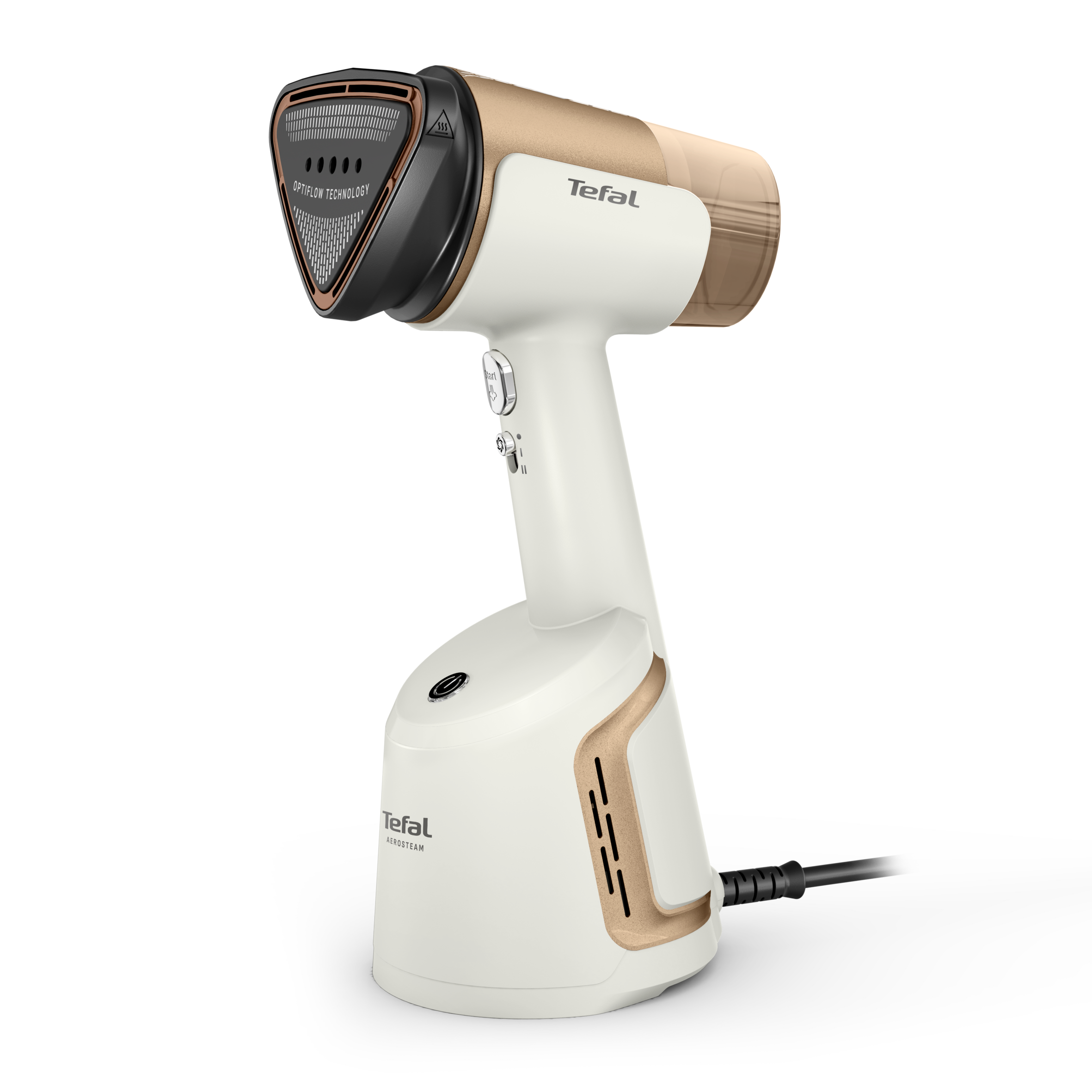 Tefal AeroSteam 2 az 1-ben kézi gőzölő és vasaló szívófunkcióval DT9820F0 Fehér/arany