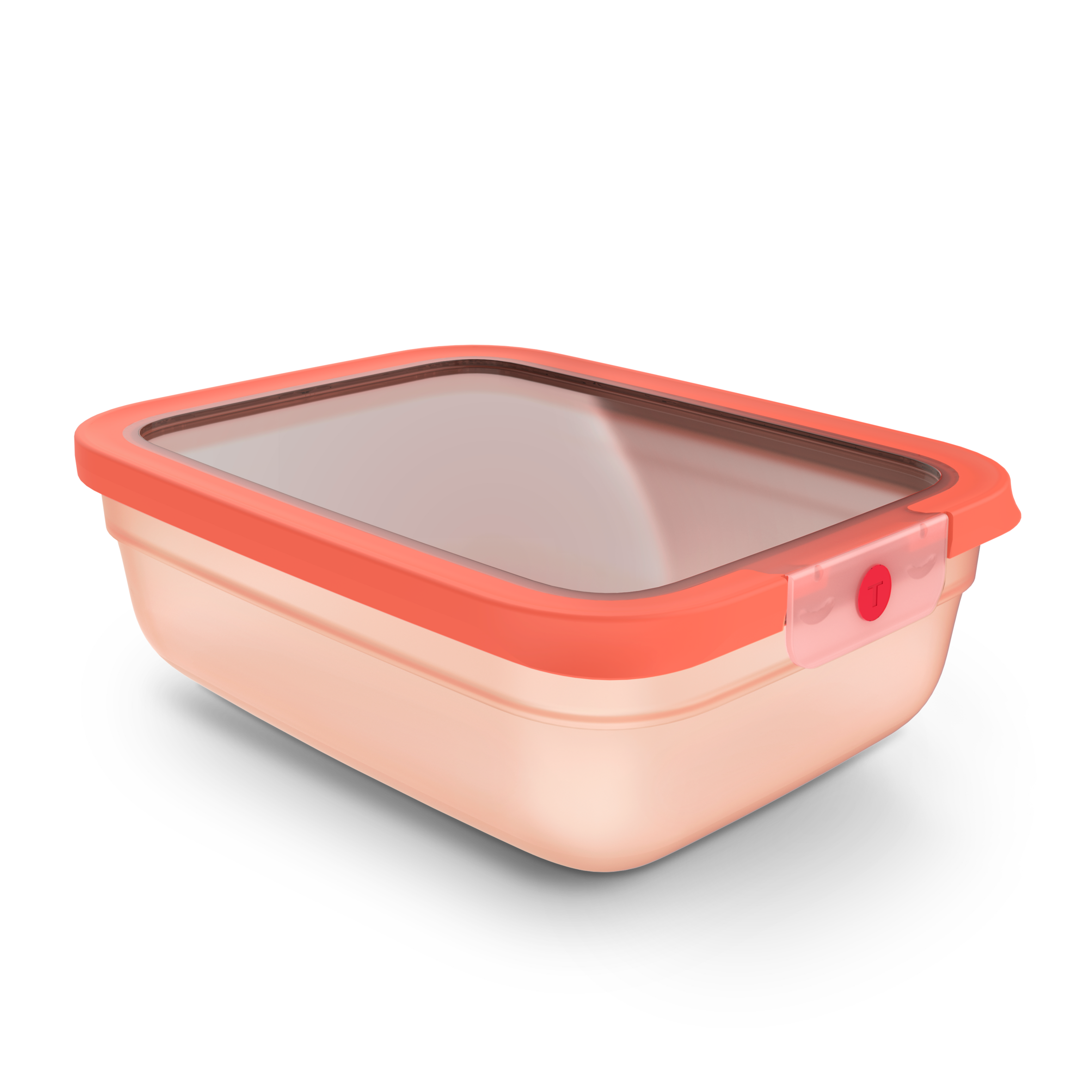 N1211410 oneClick élelmiszer-tároló Tefal téglalap alakú 2,3 l narancssárga