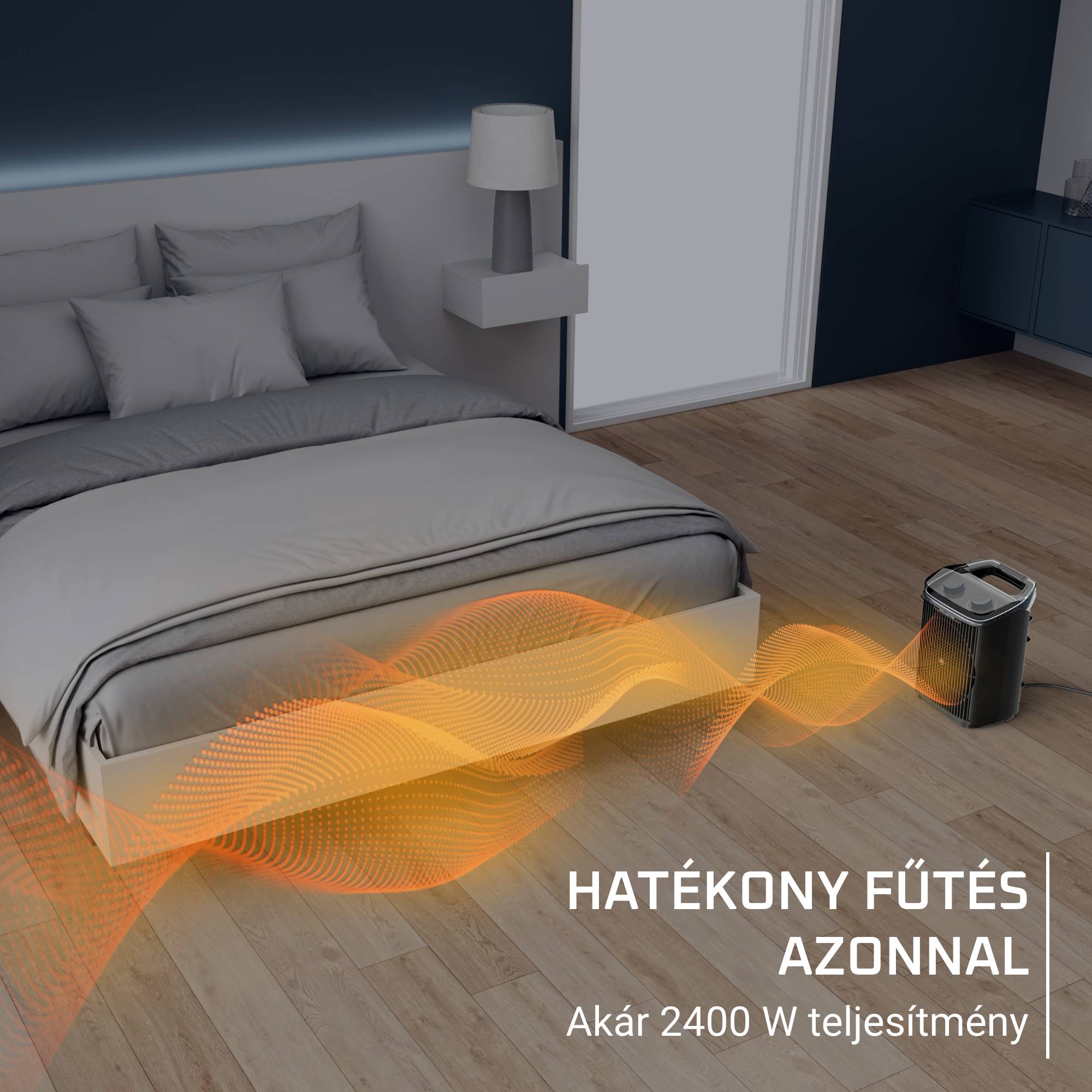 Rowenta Intense Comfort Aqua fürdőszobai fűtőventilátor, SO6550F0