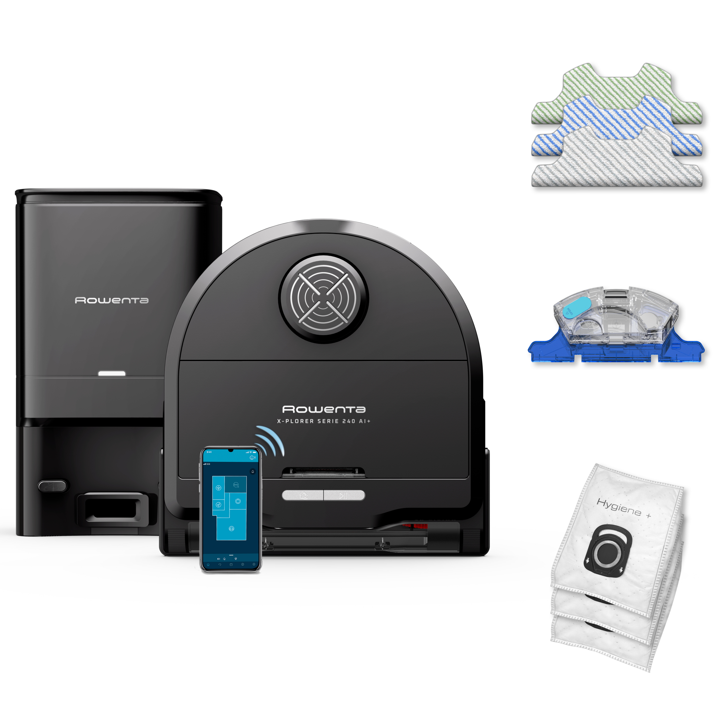 Robotporszívó Rowenta X-PLORER S240+ AI Animal & Allergy 8000Pa RR9695WH