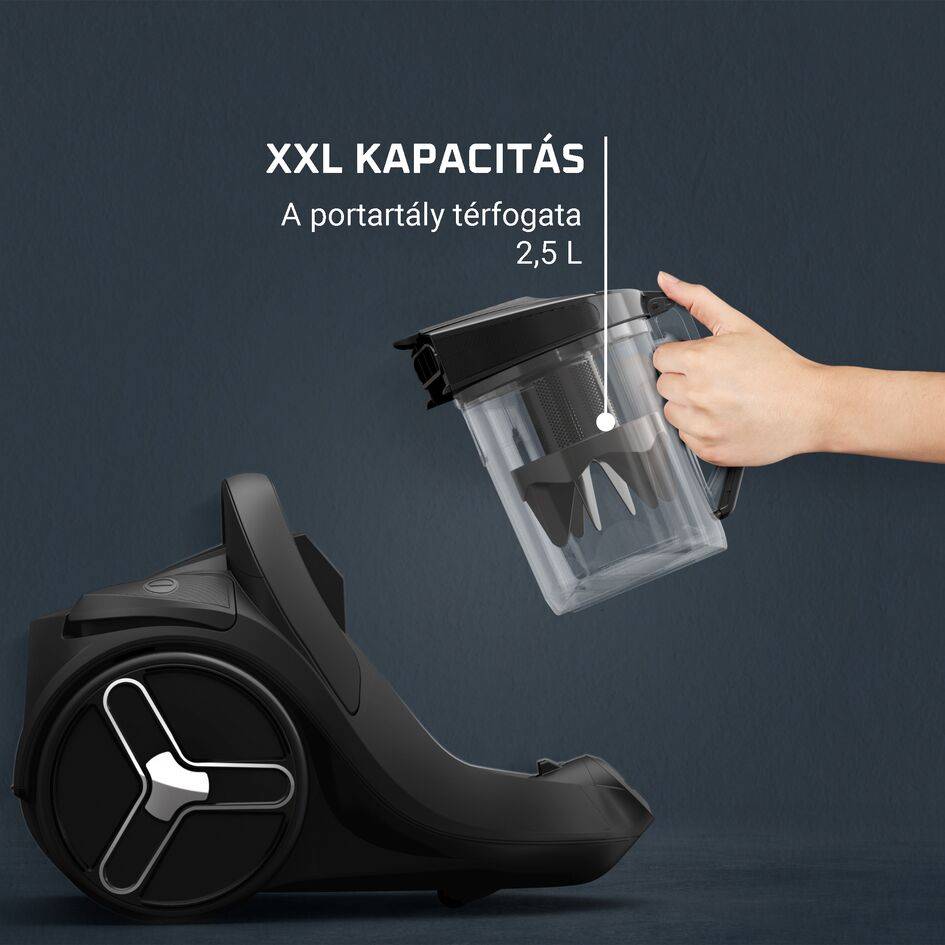 Porzsák nélküli porszívó Green Force Cyclonic Effitech®+ Animal RO7C66