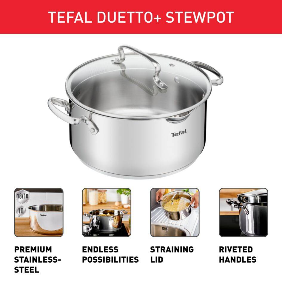Lábasok Tefal Duetto+ 18 cm G7194356
