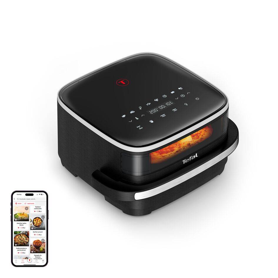 Légkeveréses fritőz Tefal Easy Fry XL Surface FW4018E0 Fekete