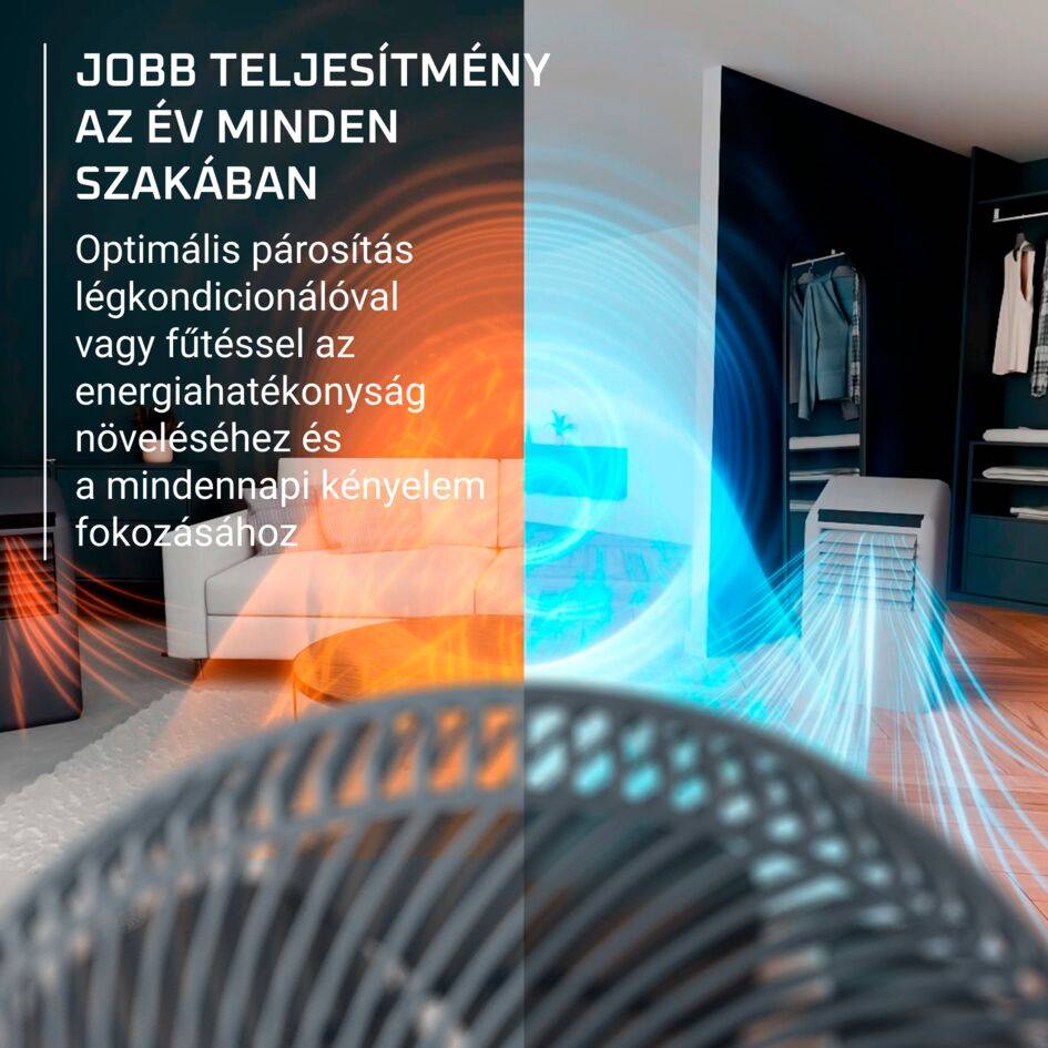 Rowenta Turbo Swift Compact asztali ventilátor, QV2540F0