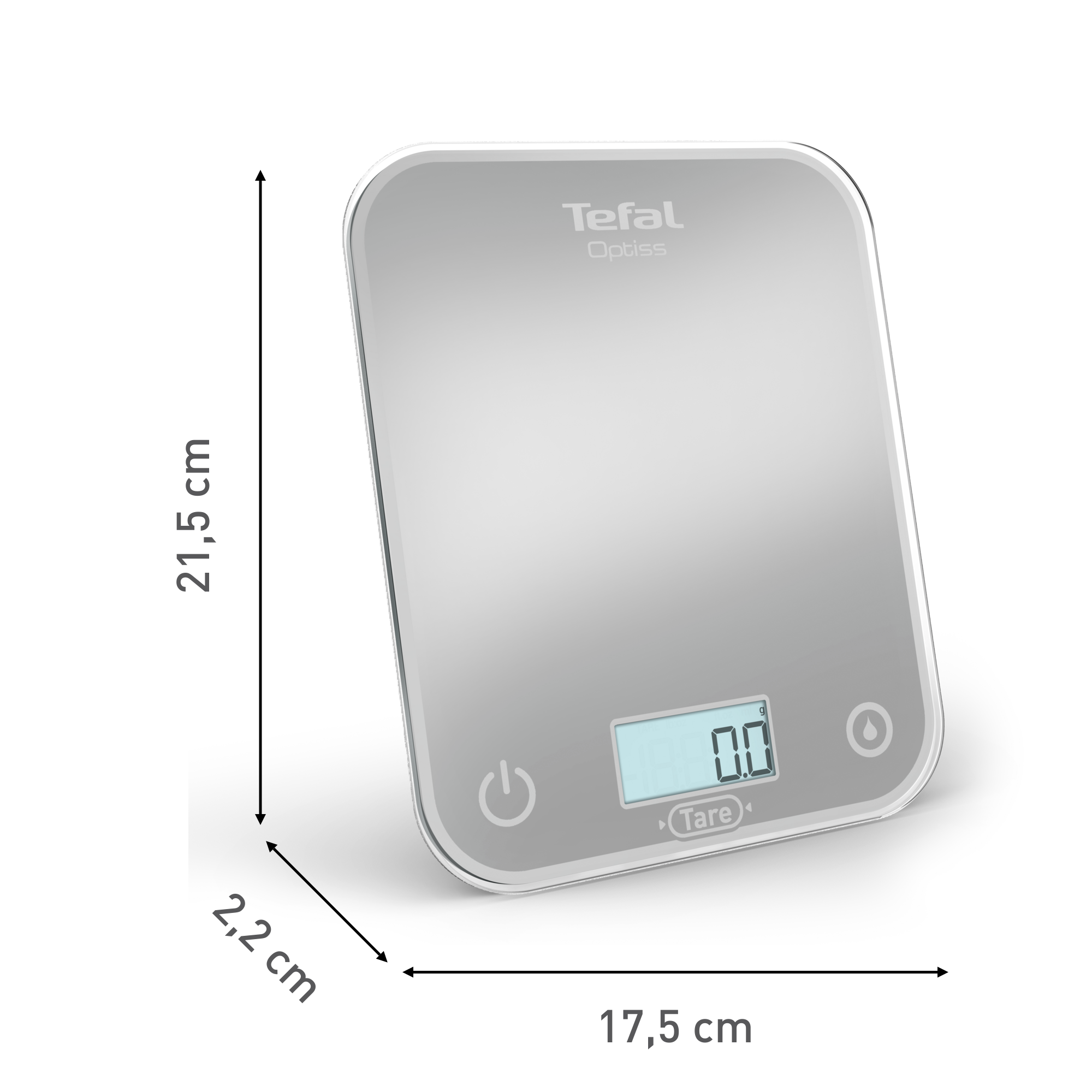 Elektronikus konyhai mérleg Tefal Optiss BC50U4V0
