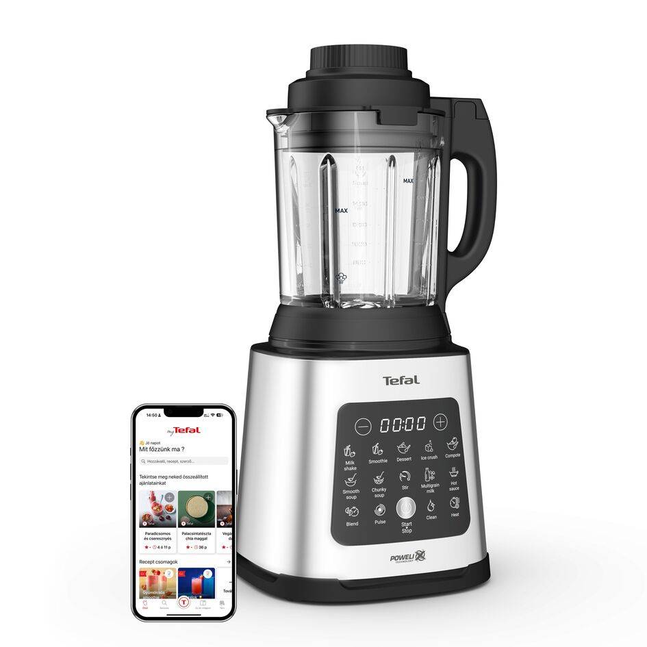 Tefal Asztali nagyteljesítményű turmixgép PerfectMix Cook BL83SD30 Fekete