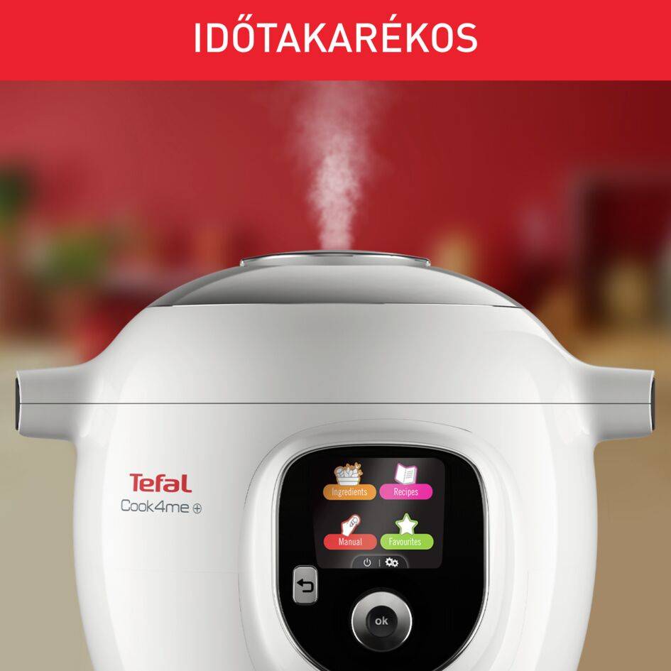 Tefal Cook4Me+ többfunkciós elektromos gyorsfőző edény CY851130 Fehér