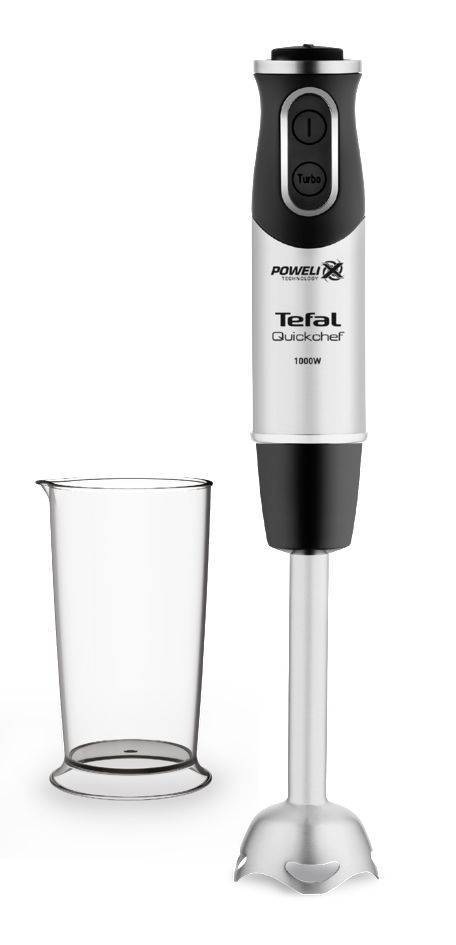 Botmixer Tefal Quickchef HB658838 Rozsdamentes/Fekete