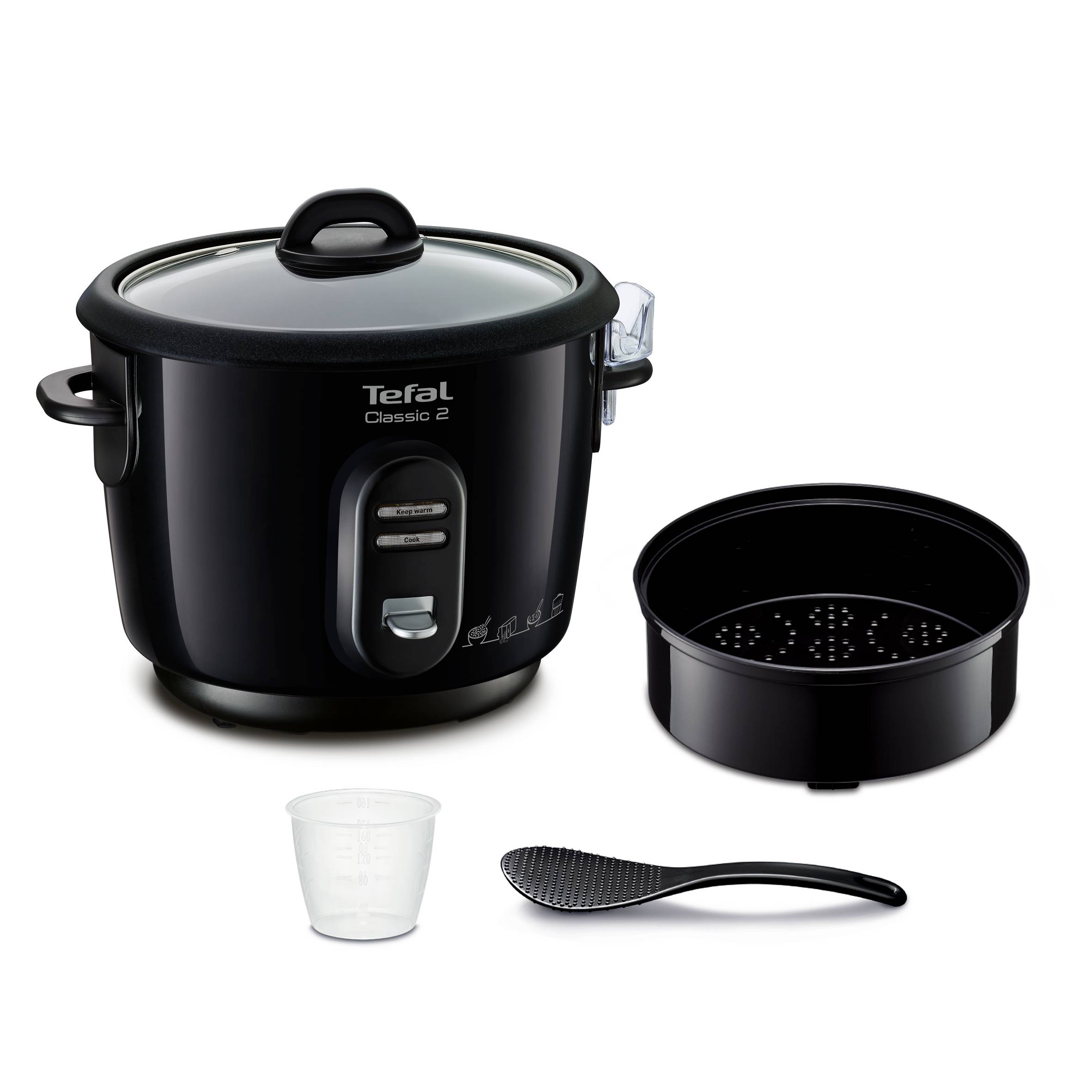 Tefal Rizsfőző Classic 6 adag RK102811 Fekete