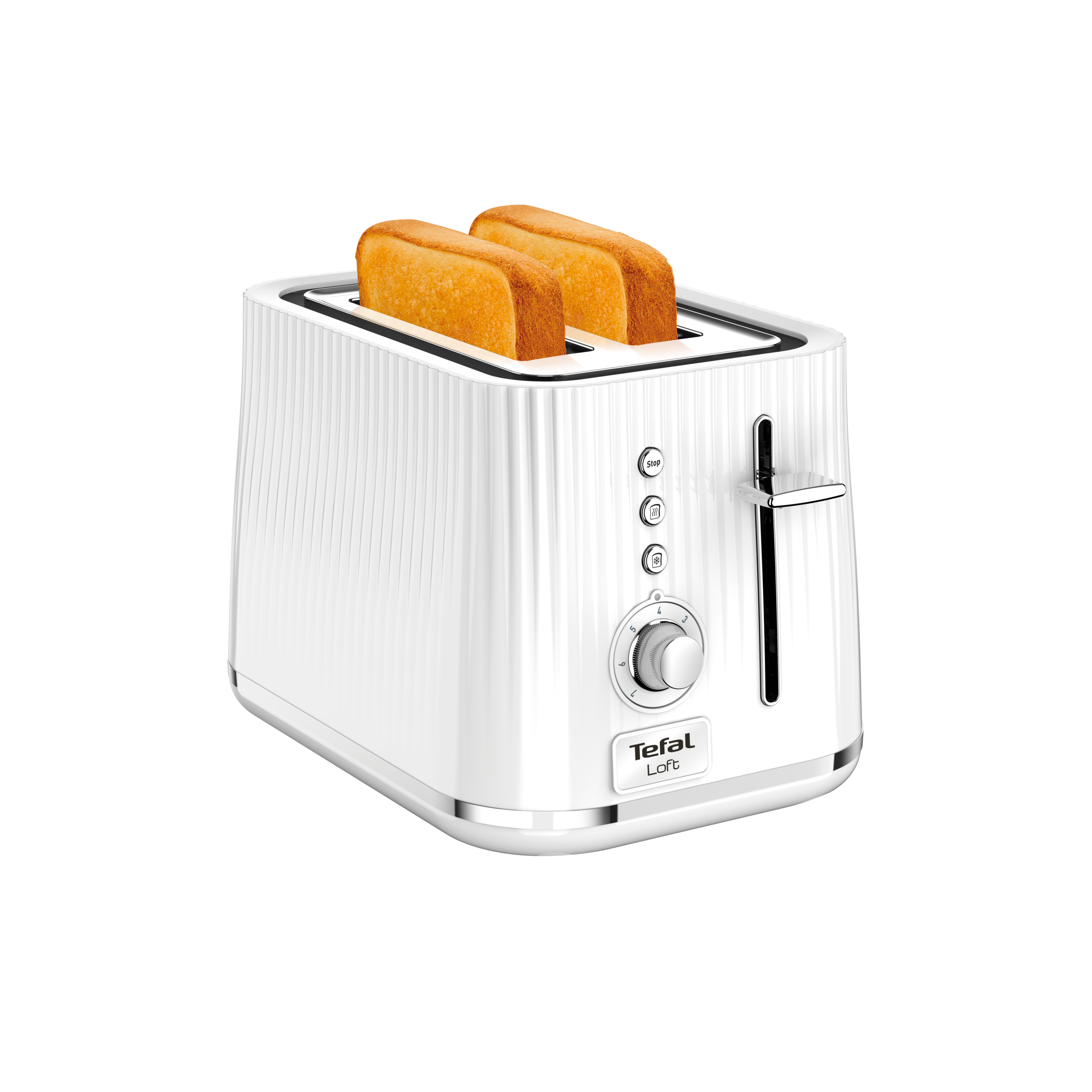 Kenyérpirító Tefal Loft TT761138 Fehér