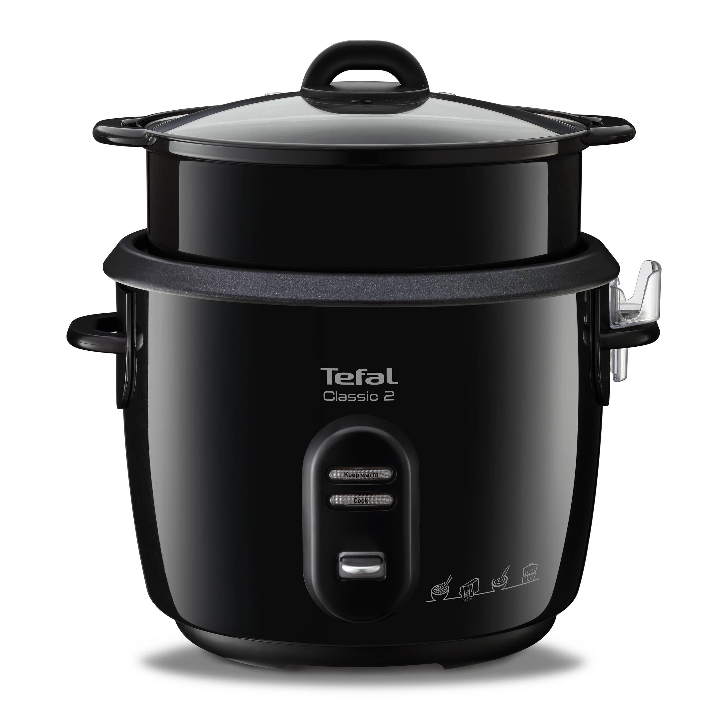 Rizsfőző Tefal Classic 12 adag RK103811 Fekete